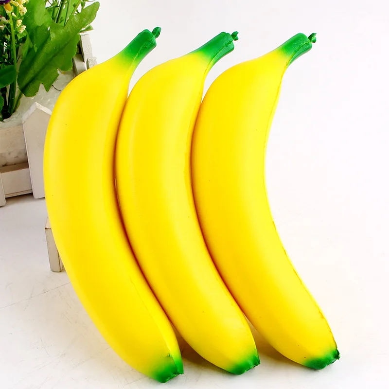 3 шт./лот Squishies игрушки Супер Мягкий Магия моделирование Еда банан Ароматические нетоксичные экологически эластичной искусственной кожи