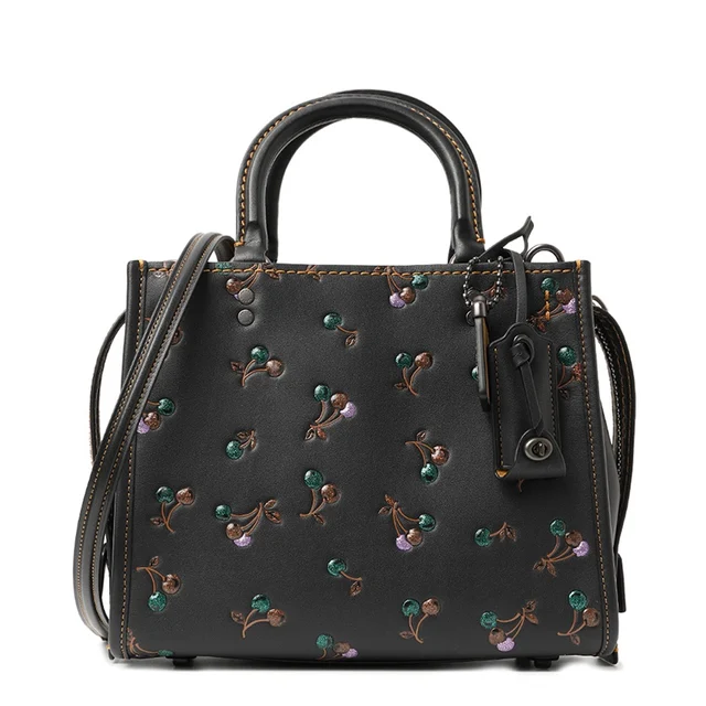 Coach Set Cherry Print Rogue 25 Shoulder Bag 21636in Shoulder Bags