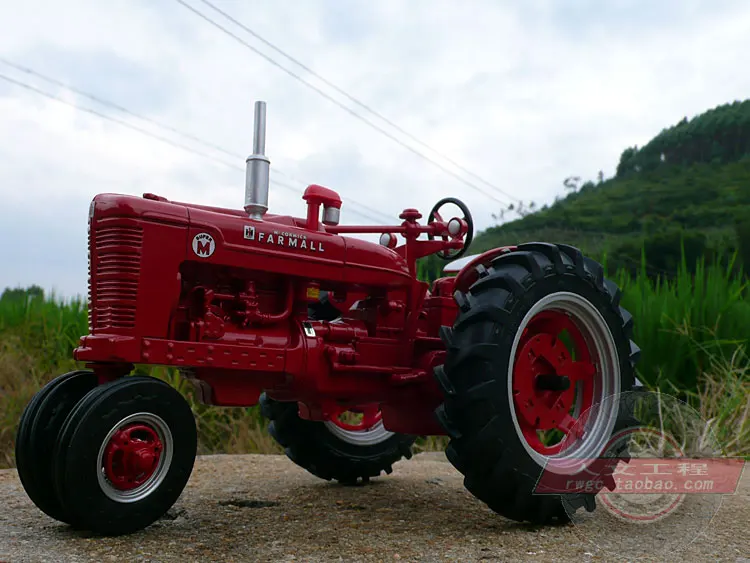 Чехол Farmall M Сплав Классический Трактор Сельскохозяйственная модель автомобиля подарок на год натуральная ERTL