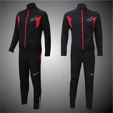 Winter Fleece Cycling Jersey Pants Sets Men Long Sleeves Bicycle Thermal Jacket Men s Cycling Clothes
