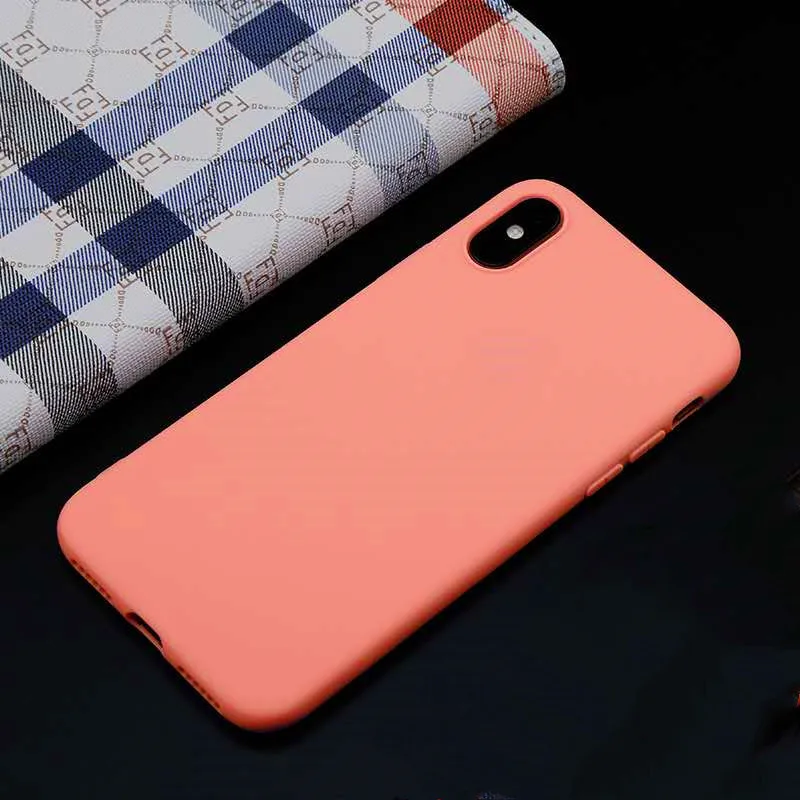 Роскошные мягкие матовые цветные чехлы на заднюю панель HKGK для Apple ...