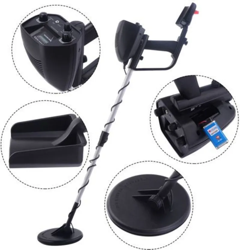MD-4030 Underground Metal Detector professional Gold Detector Finder Treasure Hunter Circuit Metales Tracker Seeker Checker DIY 2