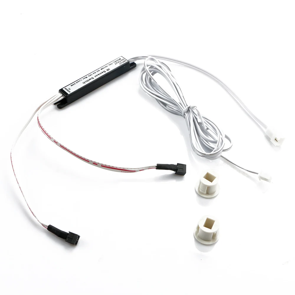 

DC 12V Inductive Proximity Auto On Off PIR Infrared Sensor Approach Module Motion Sensing Detector Switch Cabinet Wardrobe
