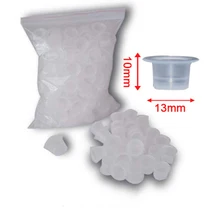 1000 шт./пакет 13 мм Средний Пластик чернила татуировки Чашки шапки новинка pofesstional татуировки Интимные аксессуары Accessoire де татуировки