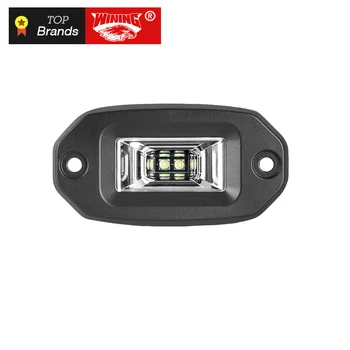 

WINING Brand 20w LED Work Light Bar Flush Mount LED Work Light Flood Offroad Light for Bumper ATV UTV SUV Truck Boat