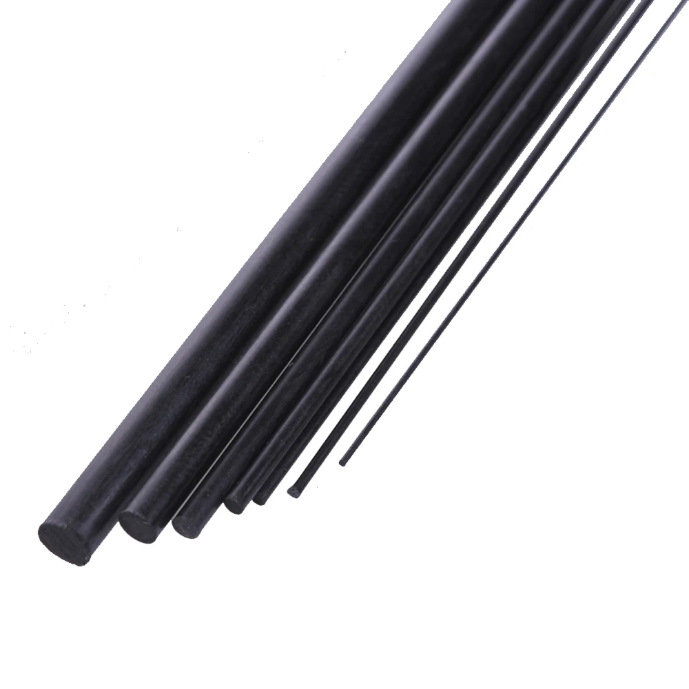 16pcs/lot New Carbon Fiber Rods for RC Plane DIY tool wing tube