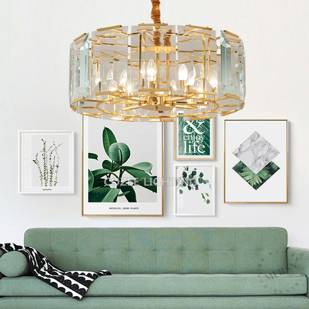 

Modern Chandeliers Lighting Luxury Cristal Chandelier Lighting Crystal Chandeliers Hanging Light for Living Dining Room Decor