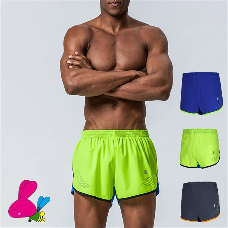 Спортивные мужские шорты для бега, дышащие, быстросохнущие, черные, серые, для фитнеса, для спортзала, короткие, Homme, большие размеры