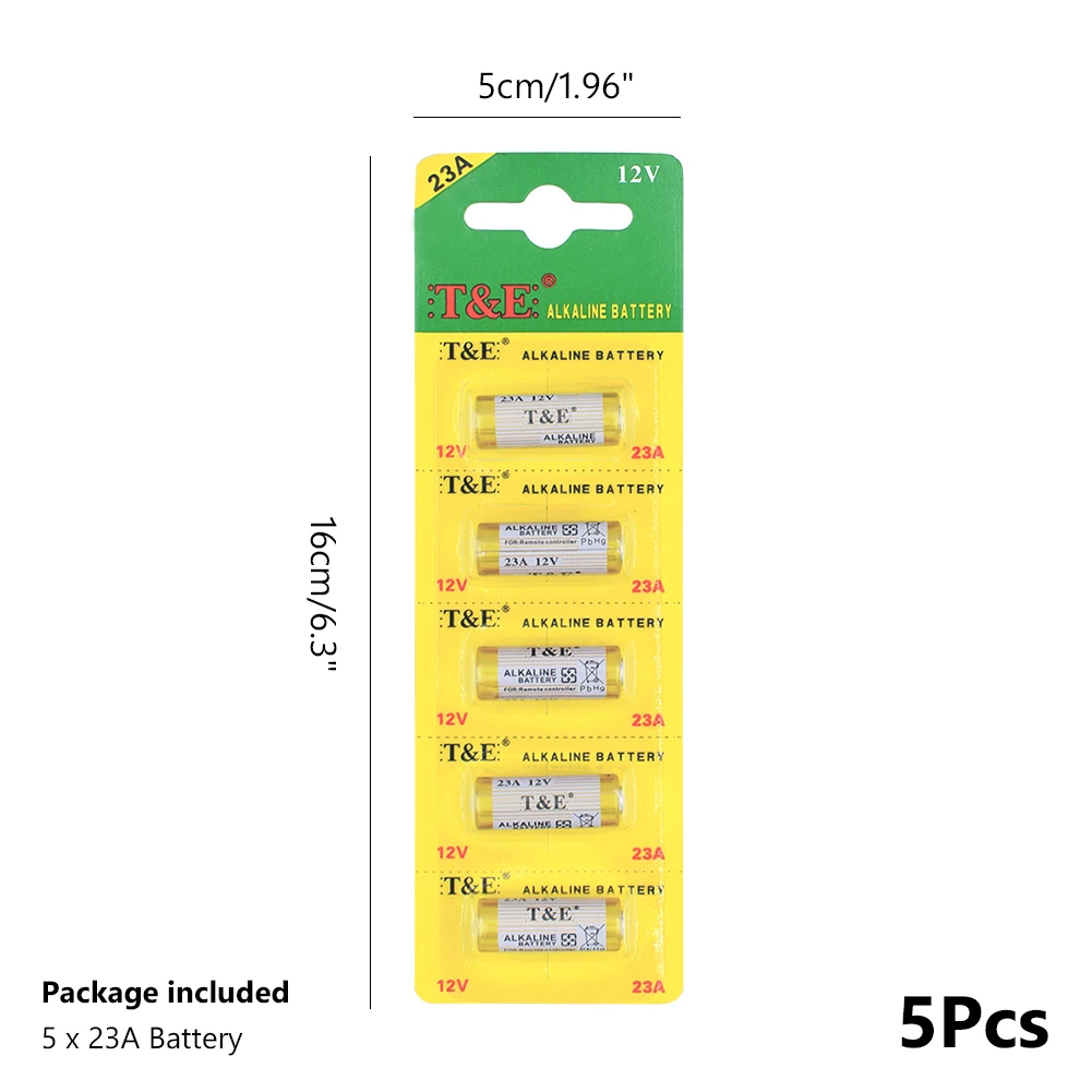 Из 5 частей, без рамки, с изображением маленькой Батарея 23A 12V 21/23 A23 E23A MN21 MS21 V23GA L1028 Щелочная сухая Аккумуляторы для игрушек пультов акумуляторная батарея длительный срок службы
