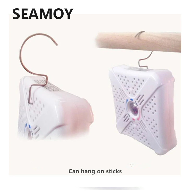 

Seamoy Newest Mini Electric Dehumidifier Kitchen Room Living Room Moisture Damp Absorber Be Hanging Wardrobe Closet Desiccant