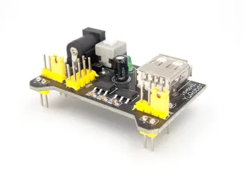 

Smart Electronics MB102 MB-102 Solderless Breadboard Power Supply Module 3.3V 5V Board Diy Starter Kit