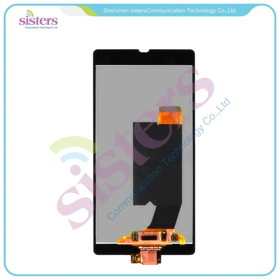 SONY0060 For Sony Xperia Z L36 L36H L36i LT36 c6603 c6602 LCD Display Touch Screen Digitizer Assembly + Adhesive sticker (2)