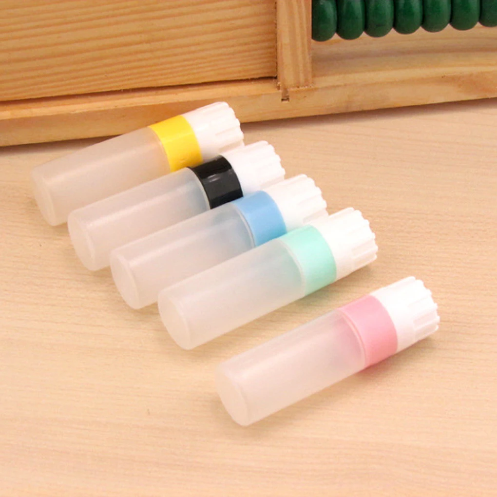 

5 colors Eyes Dropper Bottle Plastic Liquid Bottle Container For Contact Lens Case Points bottling