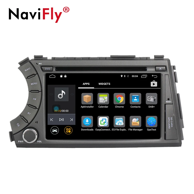 Flash Deal Factory price! Quad Core 2 din Android 7.1 Car DVD For SsangYong Kyron Actyon 2005-2013 GPS Radio Stereo with 4G BT WIFI 2
