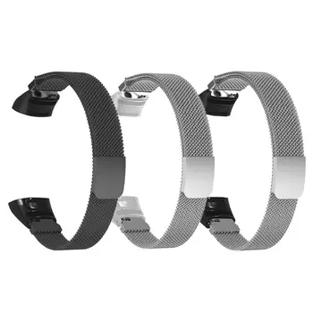 

Stainless Steel Metal Wrist Band Quick Release Magnetic Watch Strap Bracelet Replacement for Huawei Band 3/3 Pro Smart Watch