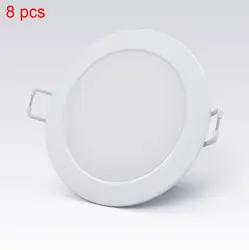 Smart Adjustable Color Ceiling Lamp with App Control, 220V, 3000-5700K (8pcs)