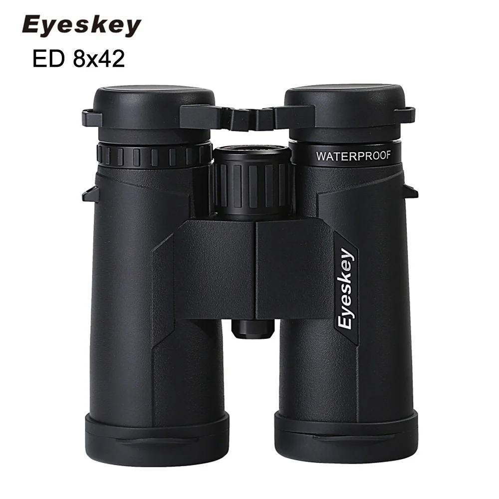 

Eyeskey ED 8x42 Waterproof Binoculars SMC Coating Bak4 Prism Optics Golden Magnification Telescope for Camping Hunting