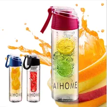 800ML Flesh Fruit Water font b Bottle b font Sports Health Lemon Juice Make font b