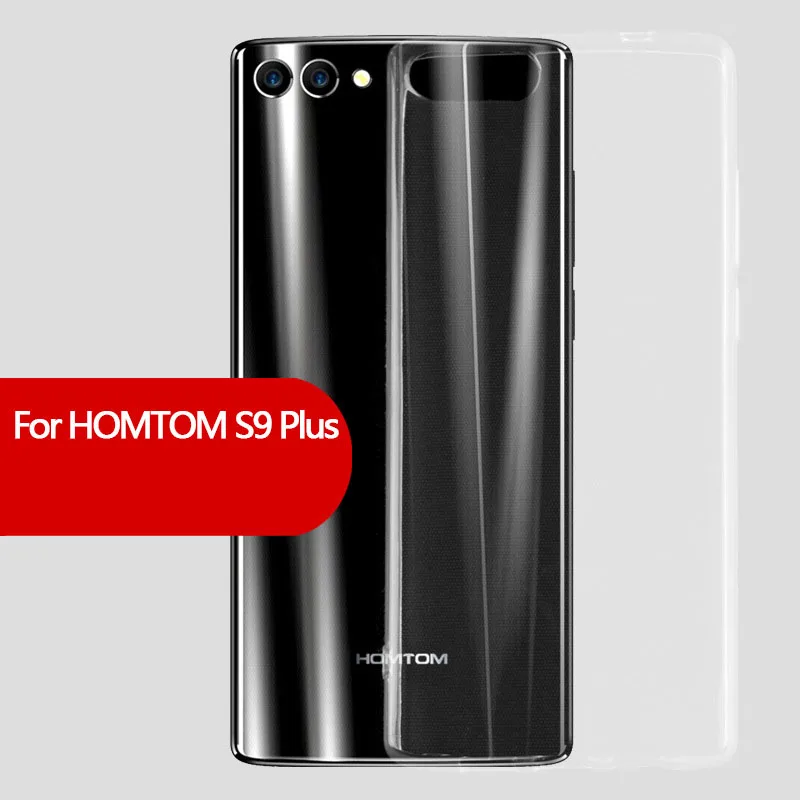 

Homtom S9 Plus Case Soft Transparent TPU Case Shockproof Full Protective Cover For Homtom S9 Plus 5.99" Case Silicone Back Cover