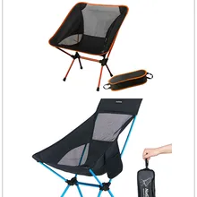 Пляжное Кресло Портативный рыбалка кемпинг, барбекю Сверхлегкий складной уличные кресла мебель 7075 алюминий