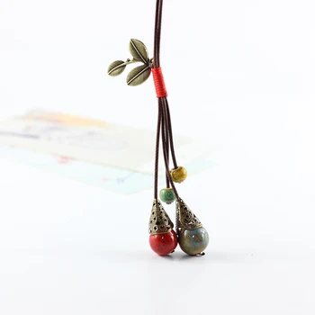 

Miredo jewelry wholesale simple ceramic necklaces women's mothers gift necklace pendant free shipping #1463