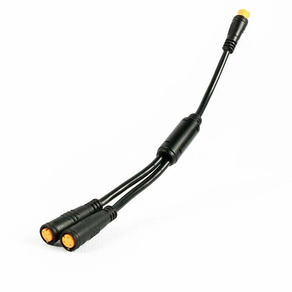 

Y-Splitter Cable Cycling Mountain Bike Sensor For BaFang Mid Motor Extension Cord Bicycle Brake Cable Gear Useful Replace