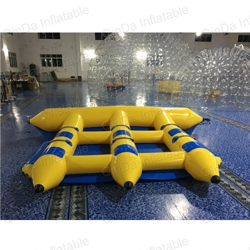 Exciting water games inflatable flying banana boat of water sports equipment inflatable flying fish banana boat for adult Exciting water games inflatable flying banana boat of water sports equipment inflatable flying fish banana boat for adult