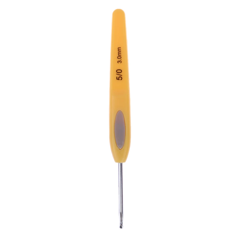 8 шт. красочная пластиковая ручка алюминиевый крючок для вязания спиц набор прочных крючков для вязания набор инструментов для рукоделия