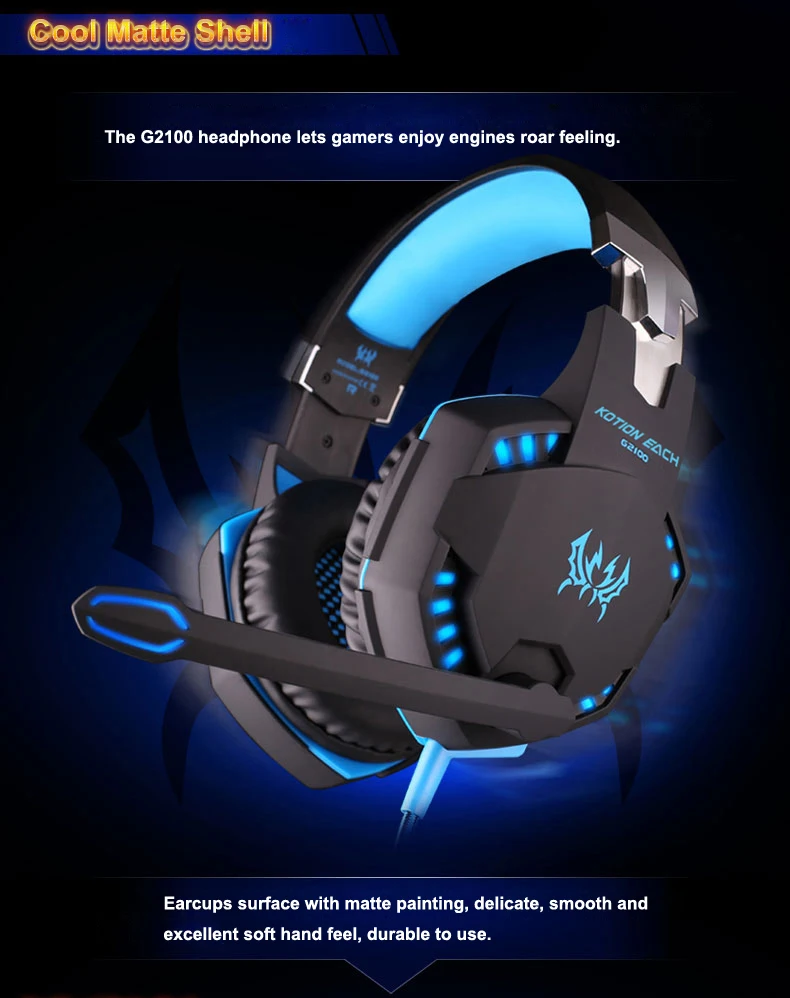 Vibration Function Professional Gaming Headphone 6