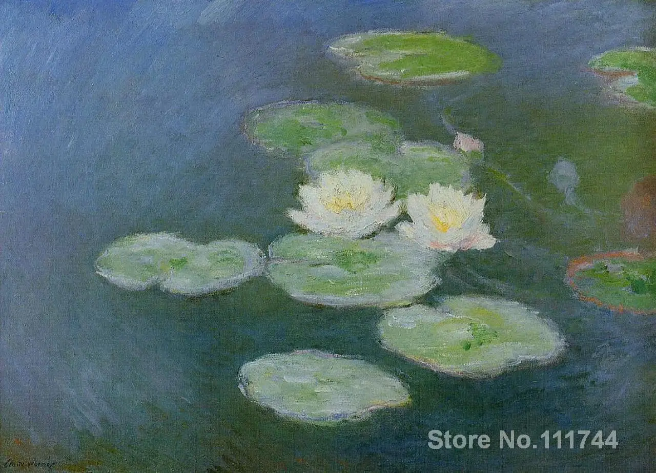 Description of the painting Monet Water Lilies Description of the painting Monet Water Lilies