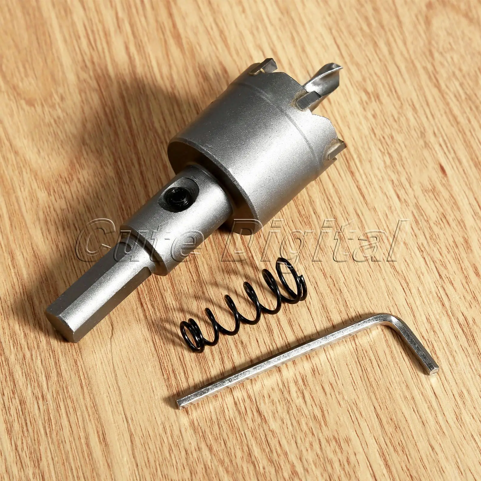 1pc 30mm Carbide Tip Tipped Drill Bit Set Metal Alloy Wood Cutter Hole