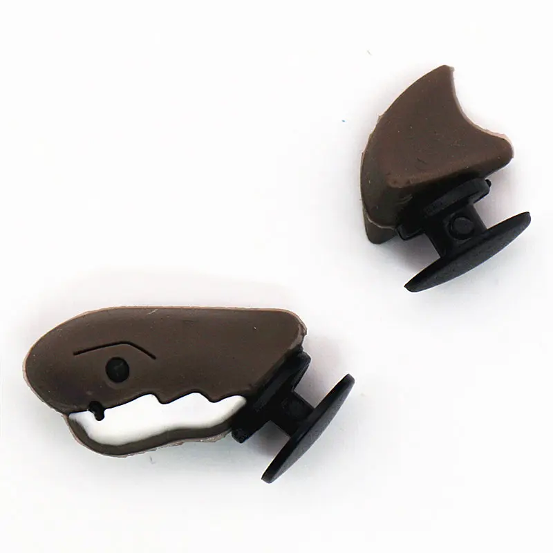 Novelty 3D Dragon Snake Garden Shoe Decoractions Cartoon Animals Style Croc Shoe Charm Accessories Give Your Child the Best Gift