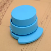 1 шт. эко абс пластиковый штапель без скоб степлер, школьный и офисный степлер без ШТАПЕЛЯ, штапель-без скоб степлер