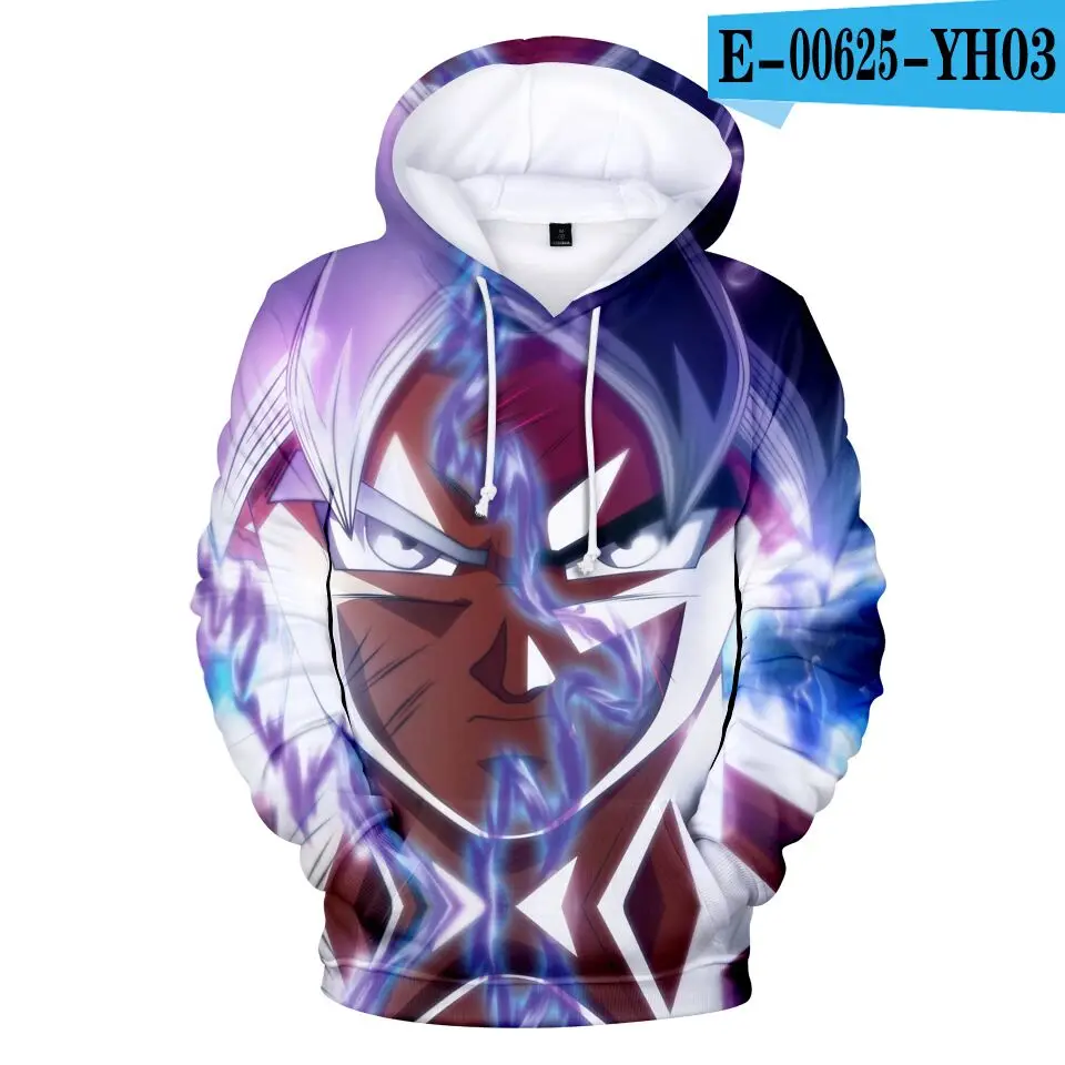 kids New Dragon Ball 3D Hoodies childen Fashion Anime Sweatshirts Autumn Winter high quality Hoodie Boys/girls Pullovers Coats - Color: color at picture