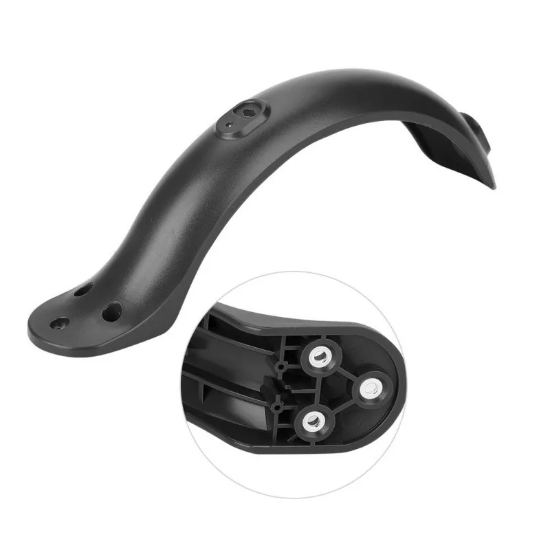 New Rear Mudguard Guard For Xiaomi Mijia M365 Electric Skateboard Scooter Repair Replacements Kit Black White 31*10*6cm