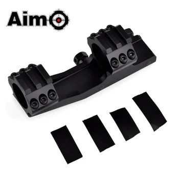 

AIm-O Tactical Riflescope Rail Ring Mount 25.4mm One Piece Cantilever Softair Scope Mounts AO9001 Airsoft Hunting Accessories