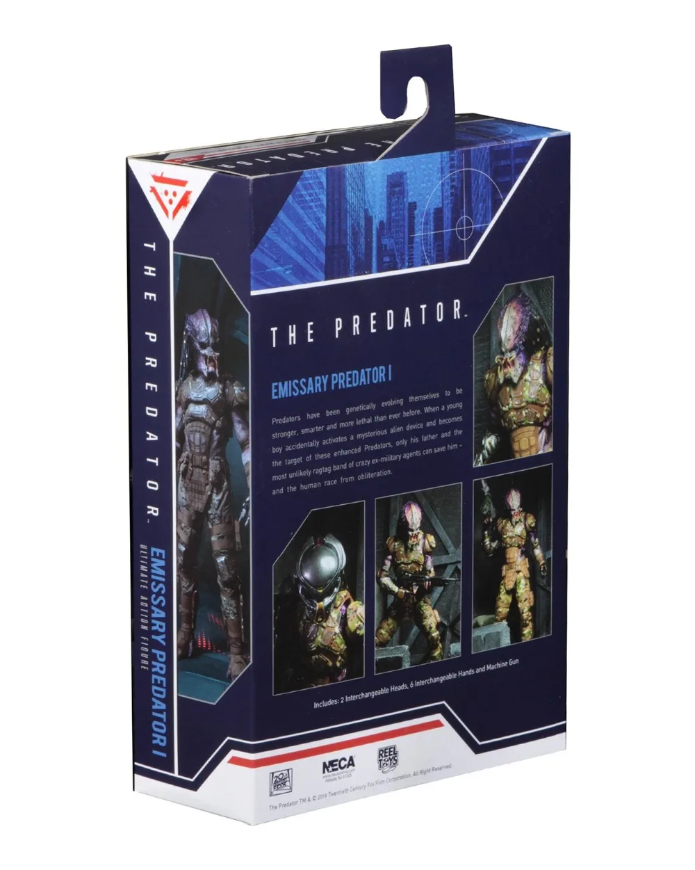 20 см оригинальные NECA AVP Aliens Predator The Emissary Predator Фигурки Коллекционная модель игрушки