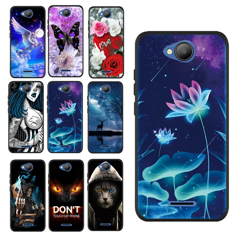 

For BQ 4501 G Meteor Star Shower Lotus Beautiful Case for BQ-4501G Fox Easy Cases Cover