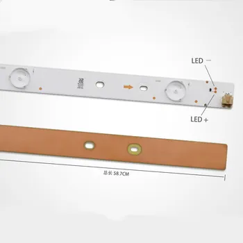 

Original New LED strips working for TV Hisense 32 inch SV0320AK4_Rev09_5LED_150310