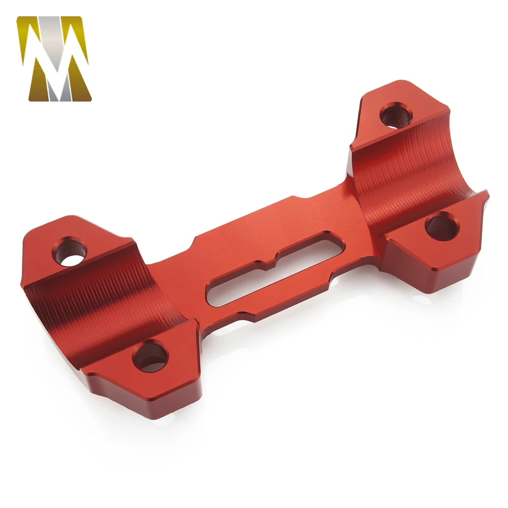 For Yamaha MT09 Handlebar Fat Handle Bar Riser Mount Clamp Top Cover (12)