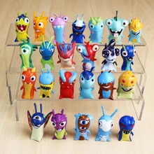 24pcs lot 4 5cm Cartoon Slugterra PVC Action font b Figures b font font b Toys