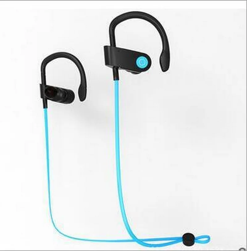 

by dhl 100pcs New Wireless Bluetooth Headset Sports Earphone Jogging Binaural Headset Hanging Ear With Microphone