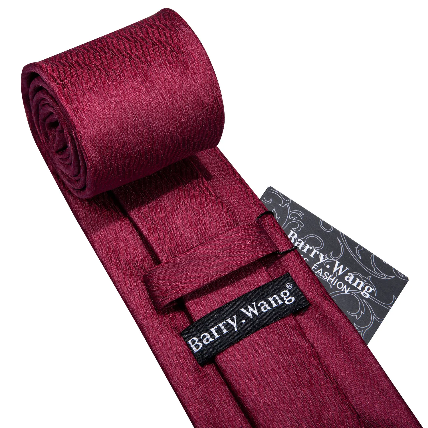 Мужской свадебный галстук, красное вино, однотонный Шелковый галстук, набор, Барри. Ван, жаккардовый, вечерние, тканые, модный, дизайнерский галстук для мужчин, FA-5136