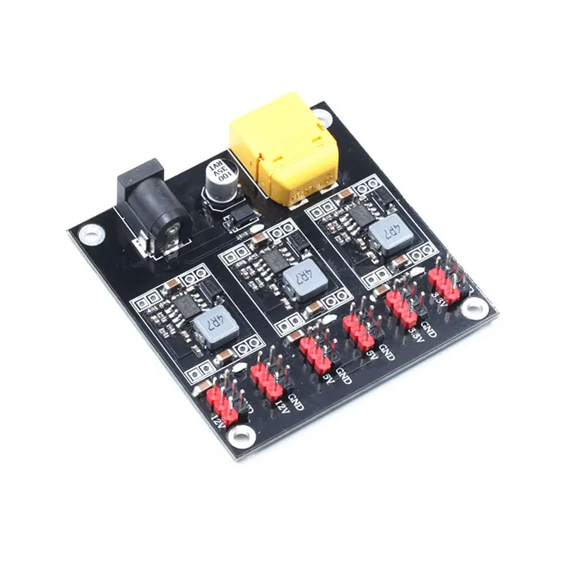 

New Mmulti-way Switch power supply module DC / DC 3A adjustable 12V 5V 3.3V buck module