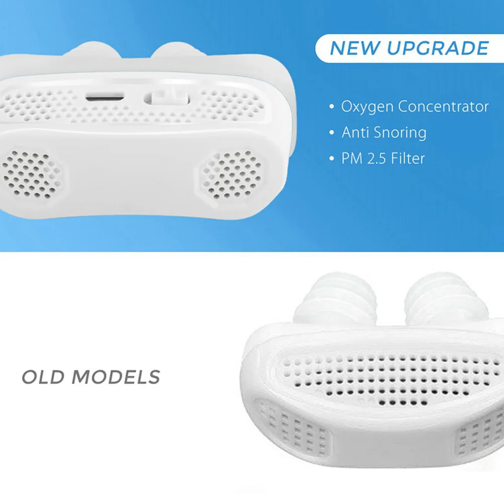 

Electric Anti-Snoring Device Intelligent Stop Snoring Stopper Machine for Sleeping JS88