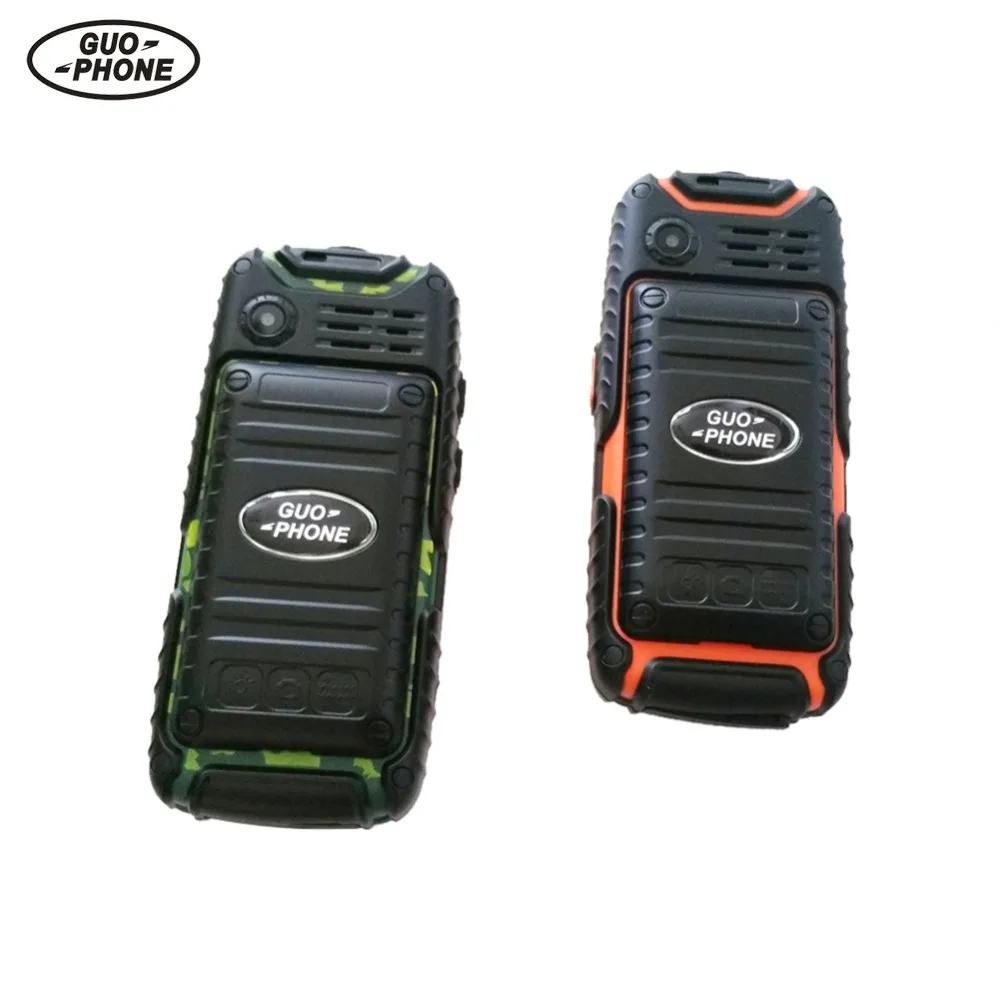 Guophone A6 Waterproof Power Bank Mobile Phone Dual Sim 2.4