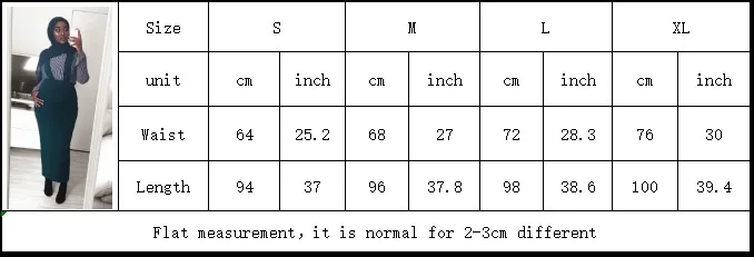 Модная женская юбка с поясом, комбинезон, платье, мусульманская нижняя часть, длинные юбки, юбка-карандаш, Рамадан, вечерние, для культа, мусульманская одежда