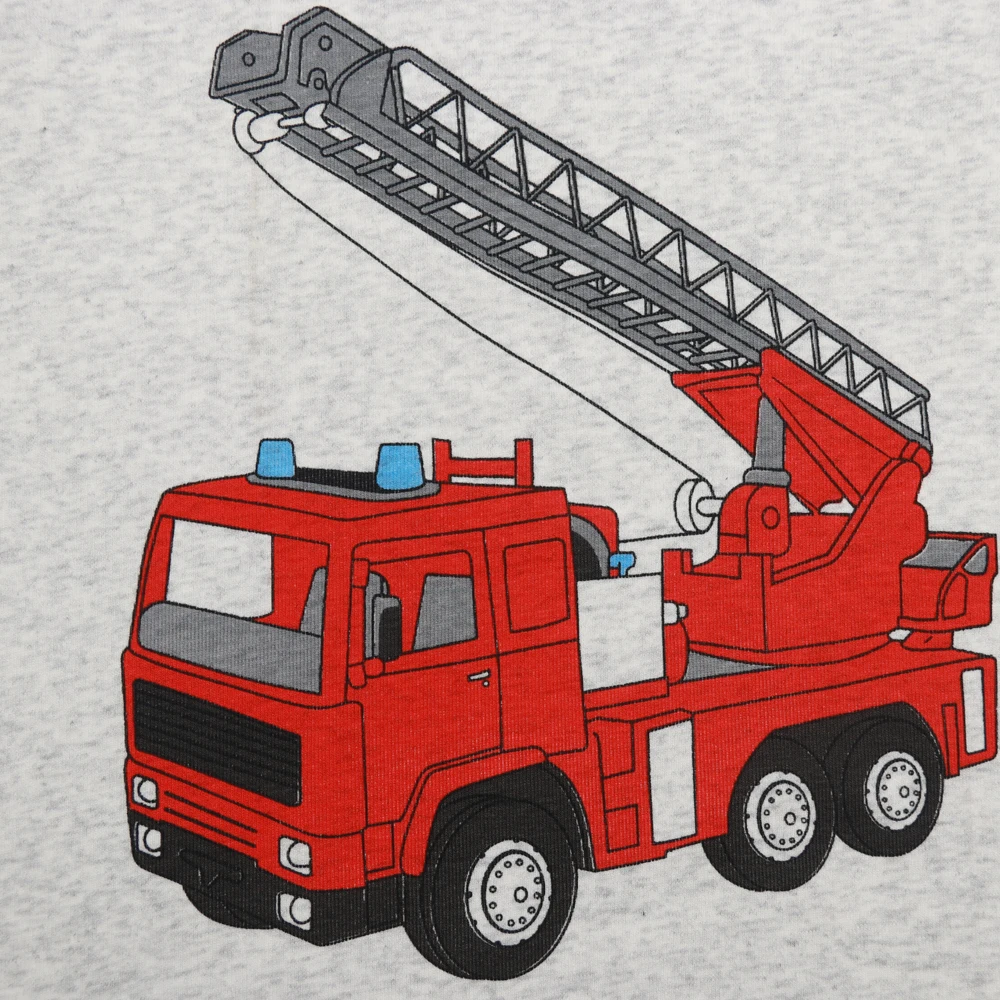 pajama sets affordable	 Summer Boys Fire Truck Pajamas Children Excavator Print Pajama Kids Cotton Sleepwear Baby Nightwear Pijama Unicornio Infant Pjs baby nightgowns	