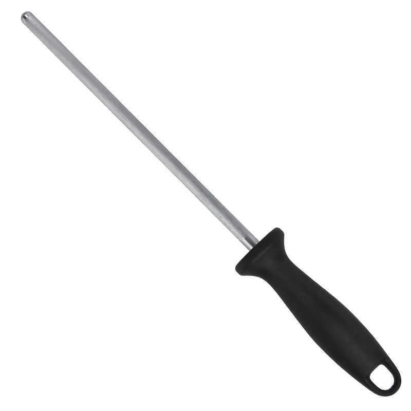 Профессиональная точилка для ножей шеф-повара стержень Алмазная заточка 8 дюймов хонинговая сталь для кухонных ножей и ножей из нержавеющей стали