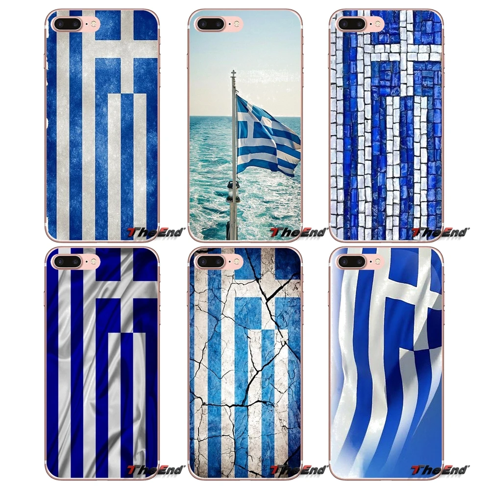 For Xiaomi Redmi 4 3 3S Pro Mi3 Mi4 Mi4i Mi4C Mi5 Mi5S Mi Max Note 2 Cover Coque GR Greek Greece Flag Banner Pattern Covers | Мобильные